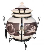 Тандыр Ханская охота с глазурью