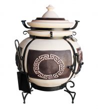 Тандыр Ханская охота с глазурью