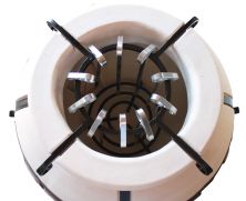 Тандыр Ханская охота с глазурью